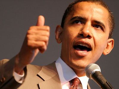 Tổng thống Mỹ Obama, thuộc đảng Dân chủ liên tục vận động tranh cử tại nhiều bang.